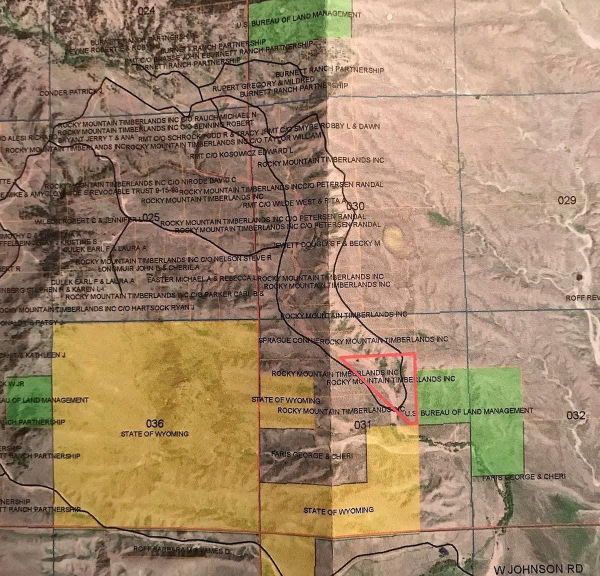 Township Road 29 Laramie Peak Rnch Wheatland, WY 82201  | Land/Lot