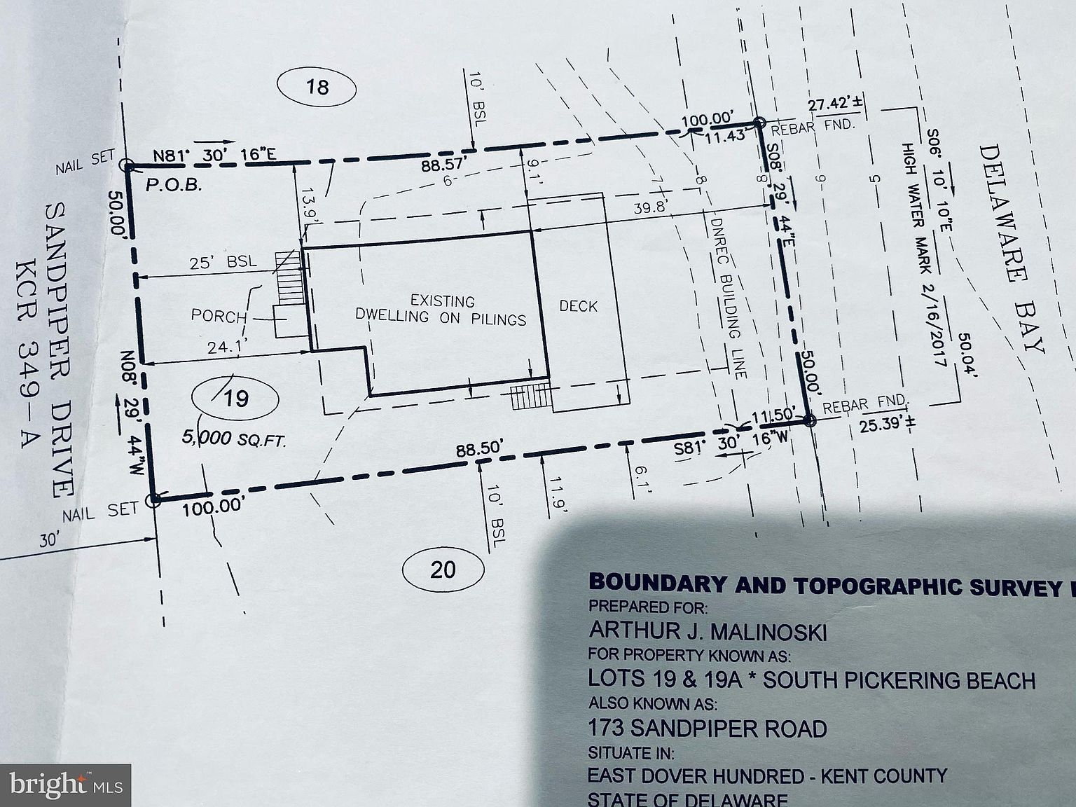 173 S Sandpiper Dr Dover, DE 19901  | Land/Lot