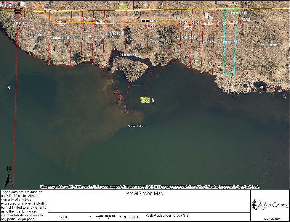28017 303rd Pl Aitkin, MN 56431  | Land/Lot