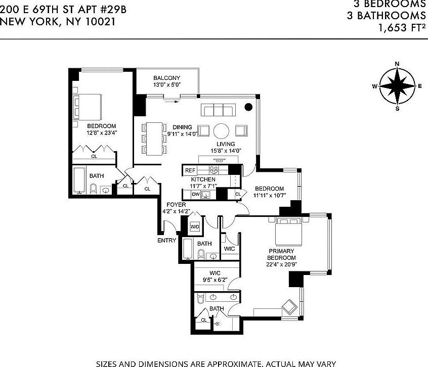 200 E 69th St APT 29B New York, NY 10021  | Condominium