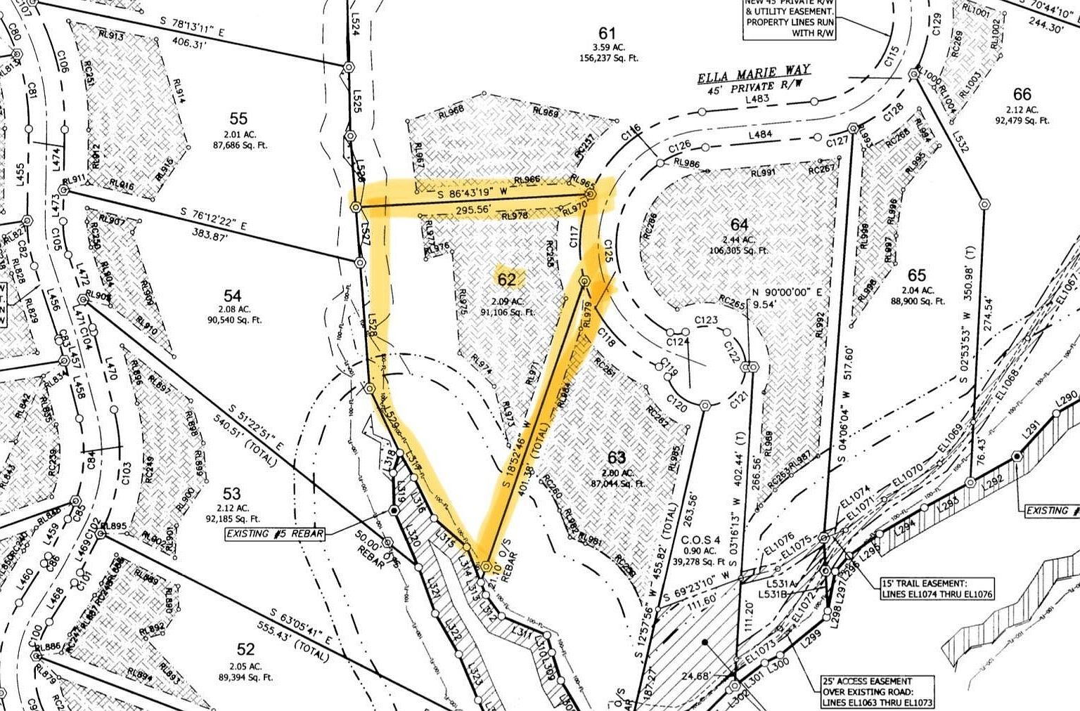 3426 Ella Marie Way #62, Nebo, NC, 28761 | Land/Lot