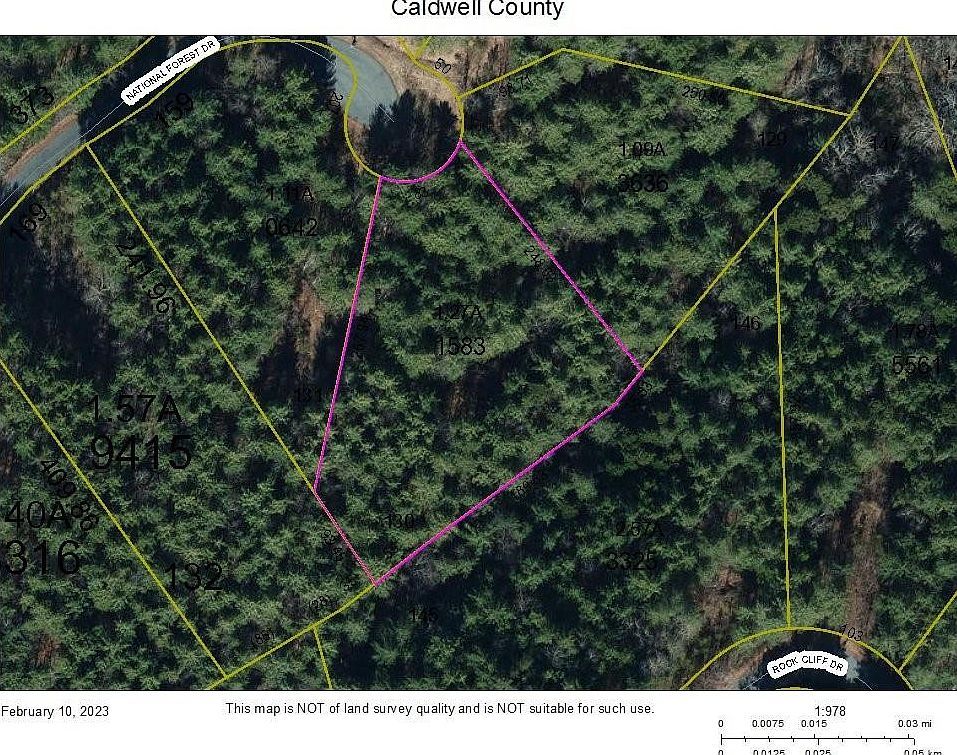 1586 National Forest Dr Collettsville, NC 28611  | Land/Lot