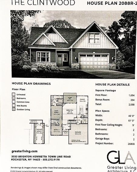 20 Mendon Green Ln Mendon, NY 14534  | Single Family