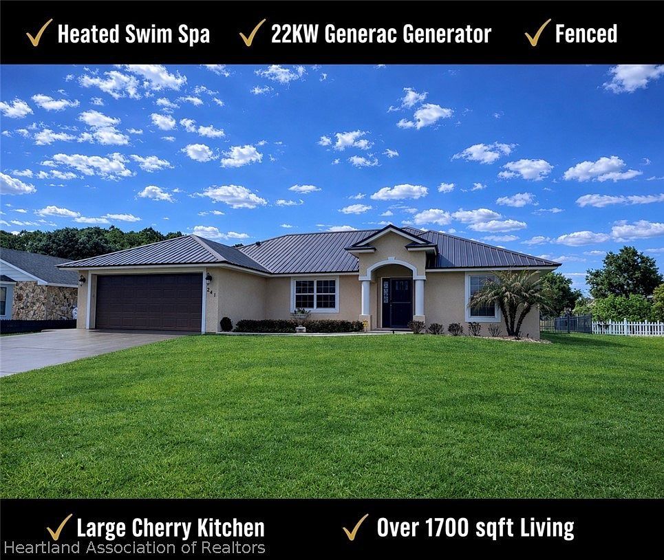 241 Sheppard Rd NW Lake Placid, FL 33852  | Single Family