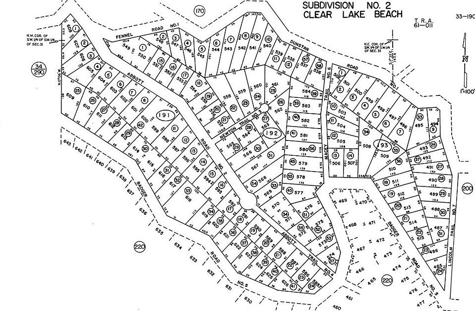 6141 Newton Trl Lucerne, CA 95458  | Land/Lot
