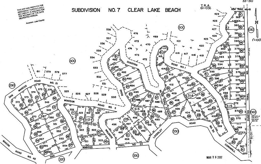5611 Locksley Rd Nice, CA 95464  | Land/Lot