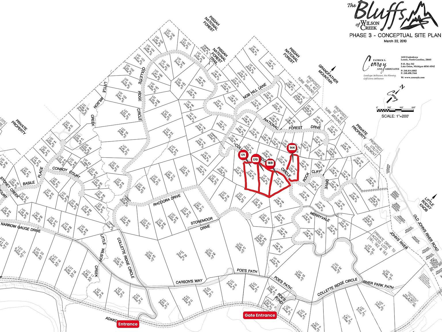0 Collette Ridge Circle 169 #171-170-144 Lenoir, NC 28645  | Land/Lot