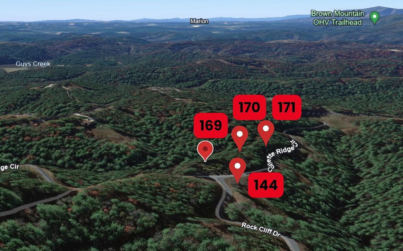 0 Collette Ridge Circle 170 #144-169-171 Lenoir, NC 28645  | Land/Lot