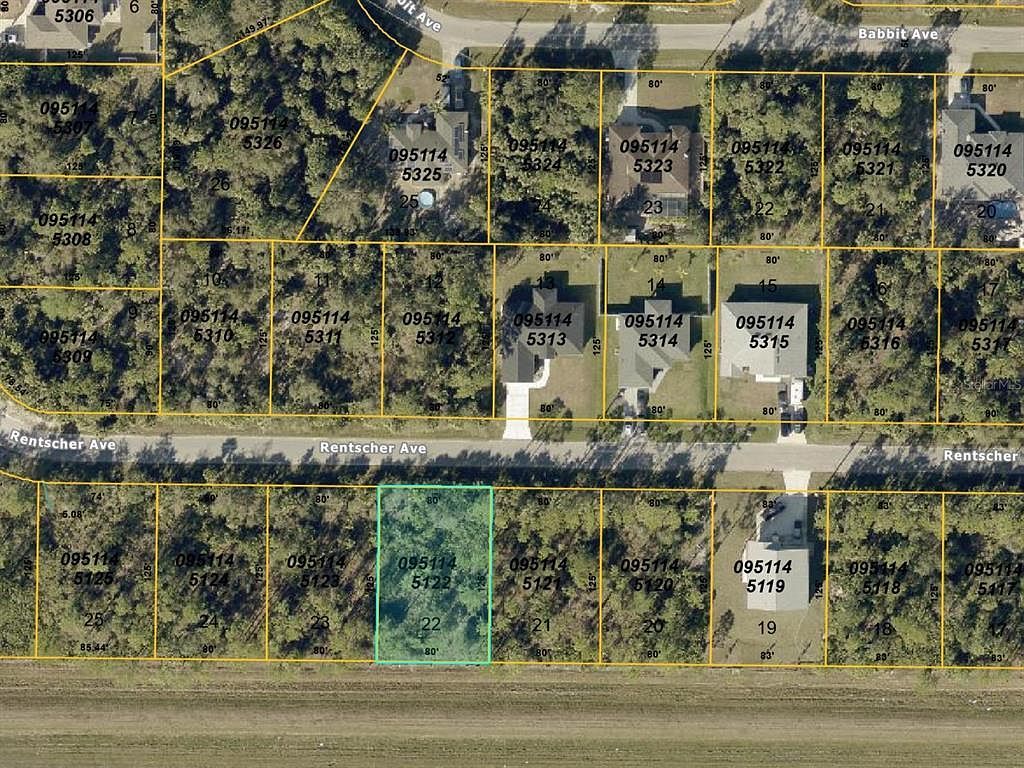 0 Rentscher Ave LOT 22 North Pt, FL 34291  | Land/Lot