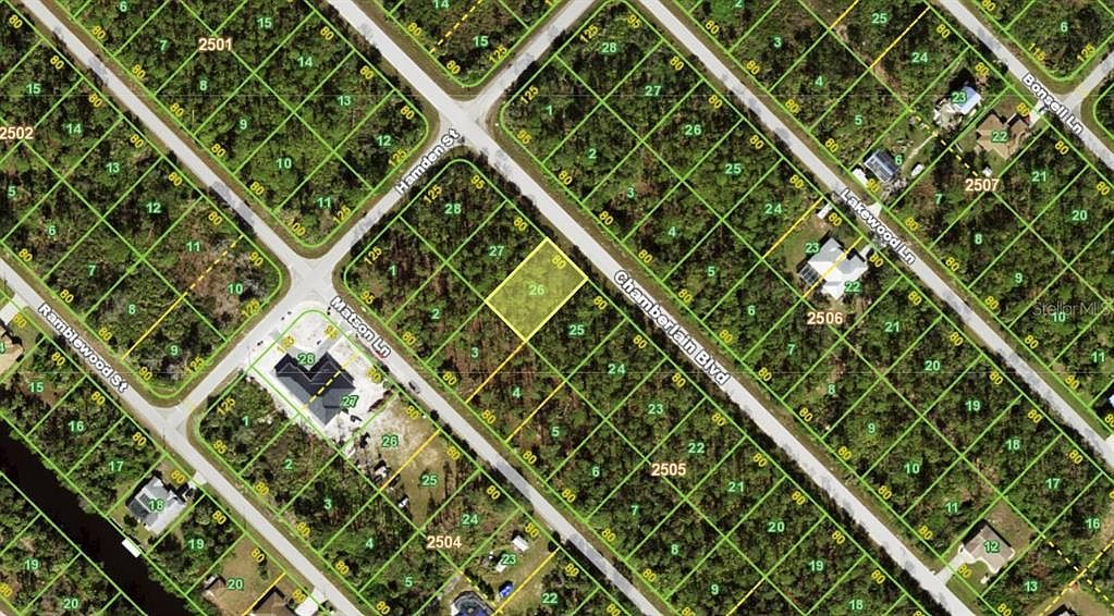 12341 Chamberlain Blvd Lot 26 Pt Charlotte, FL 33953  | Land/Lot