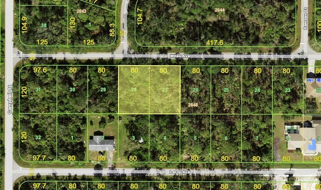 12047 Miles Ave Lot 27 Pt Charlotte, FL 33953  | Land/Lot