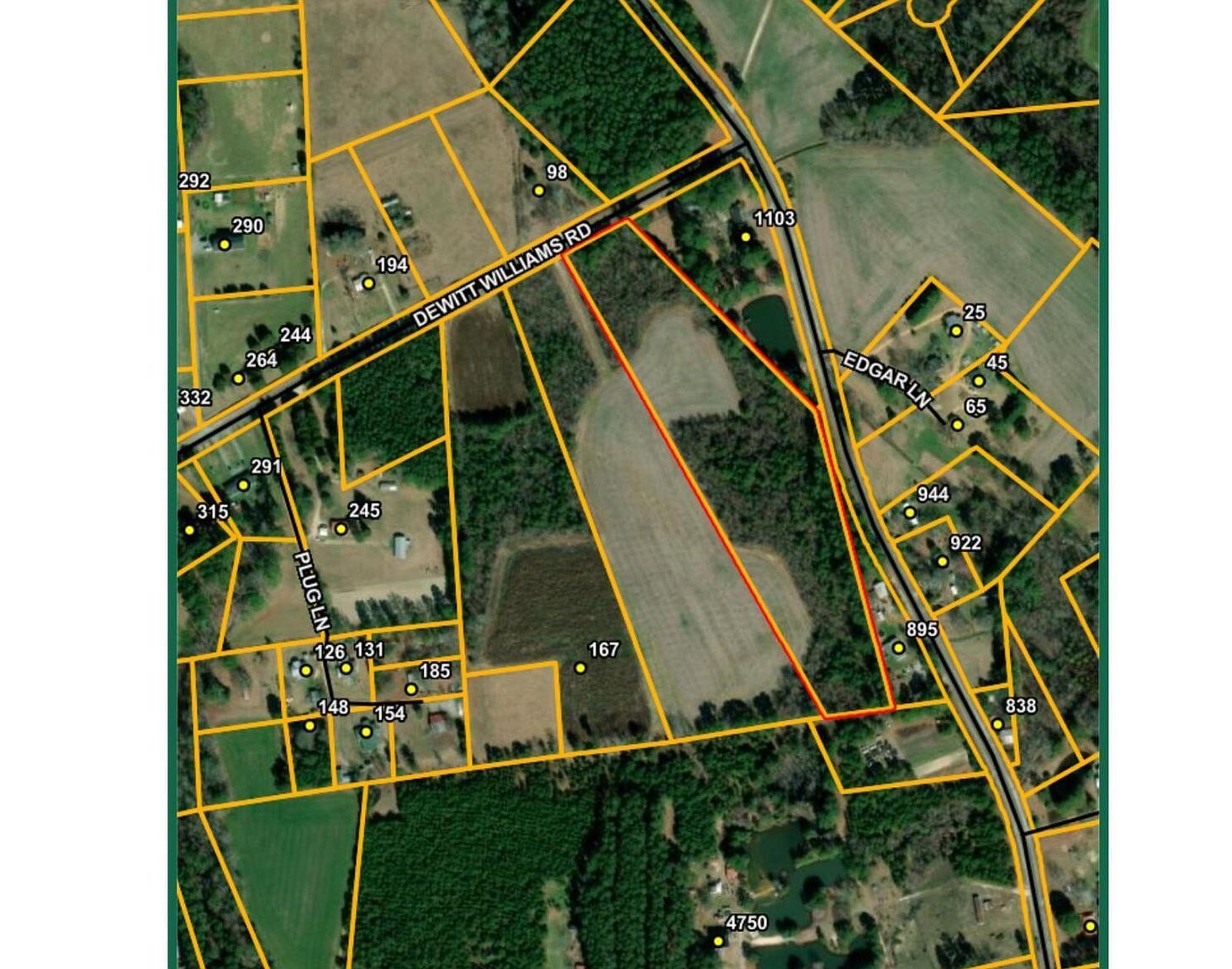 0 Dewitt Williams Rd Autryville, NC 28318  | Land/Lot