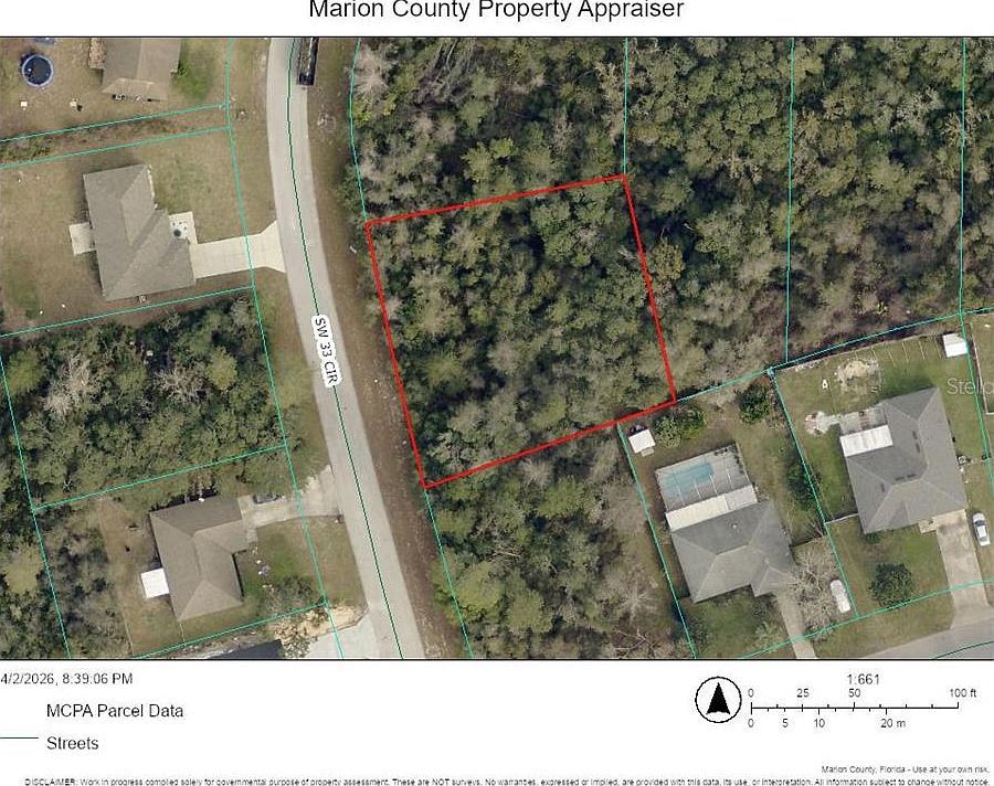 0 SW 33rd Cir Lot 11 Ocala, FL 34473  | Land/Lot