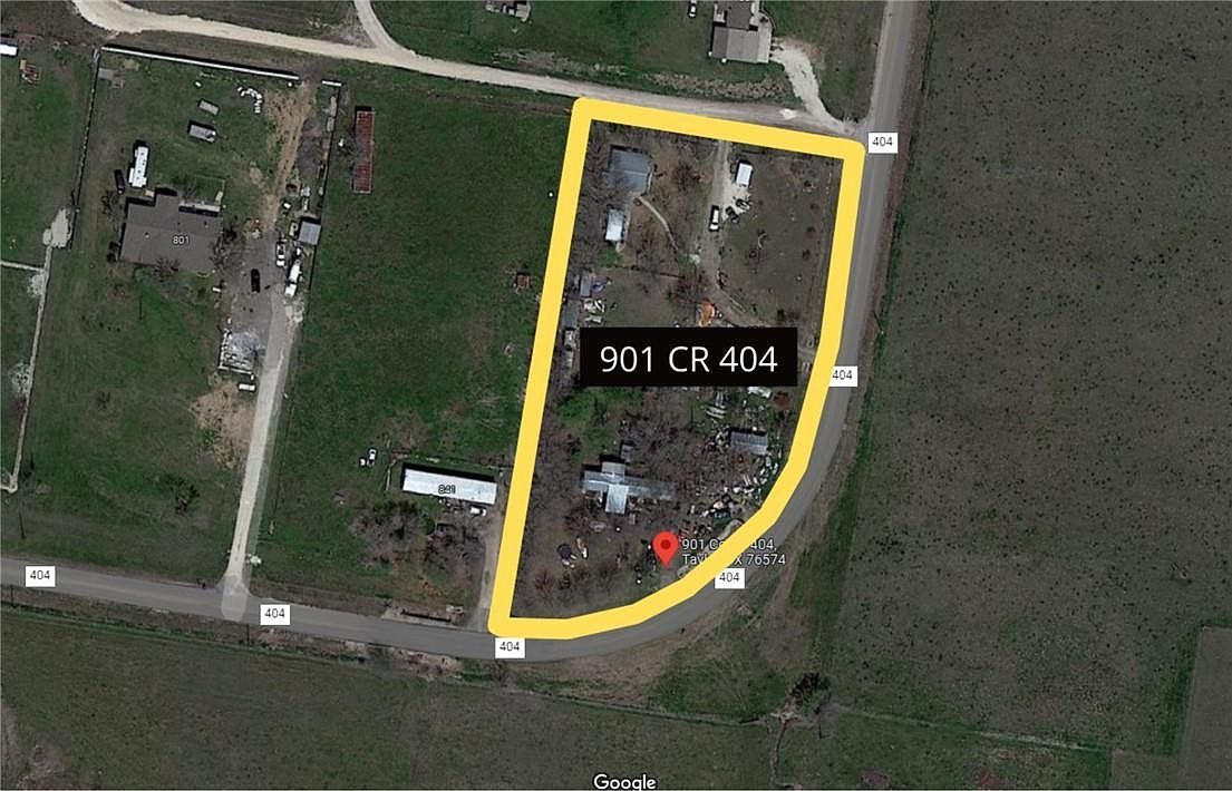 901 County Road 404 Taylor, TX 76574 | Land/Lot