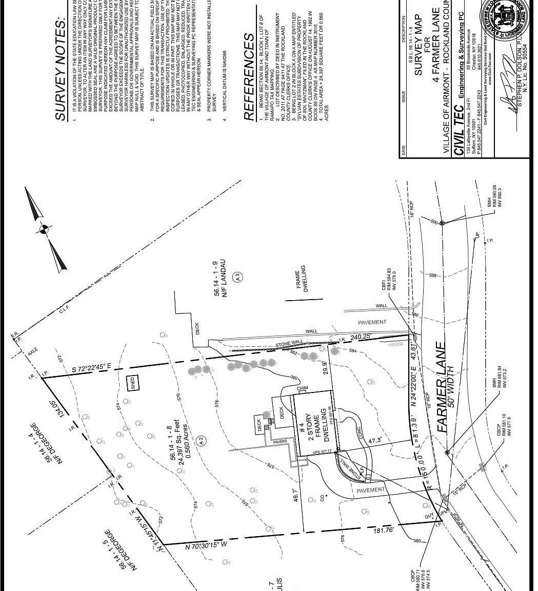 4 Farmer Ln Airmont, NY 10952  | Land/Lot