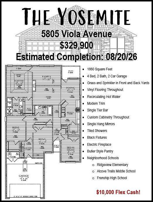 5805 Viola Ave Lubbock, TX 79407, 79407