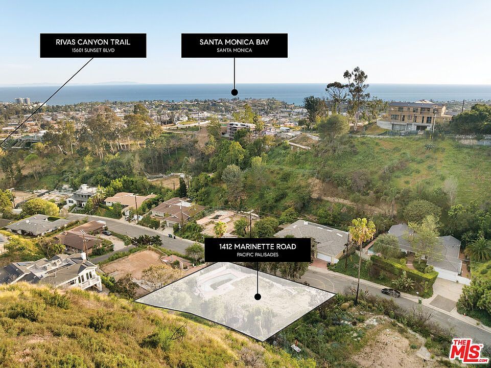 1412 Marinette Rd Pacific Palisades, CA 90272  | Land/Lot