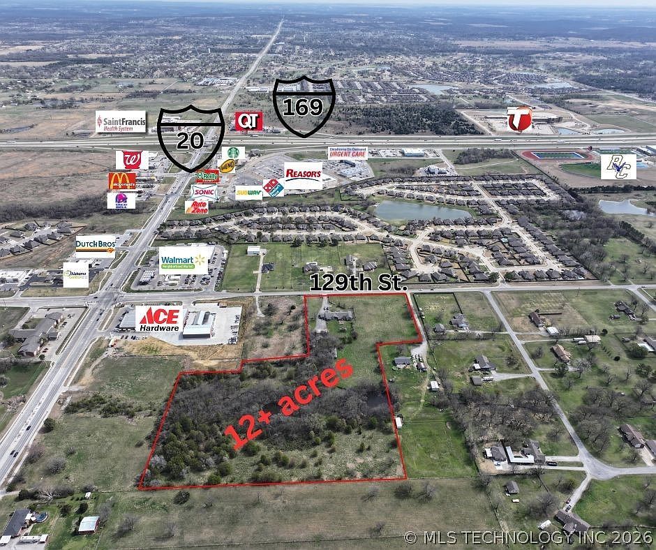 11408 N 129th East Ave Owasso, OK 74055  | Land/Lot