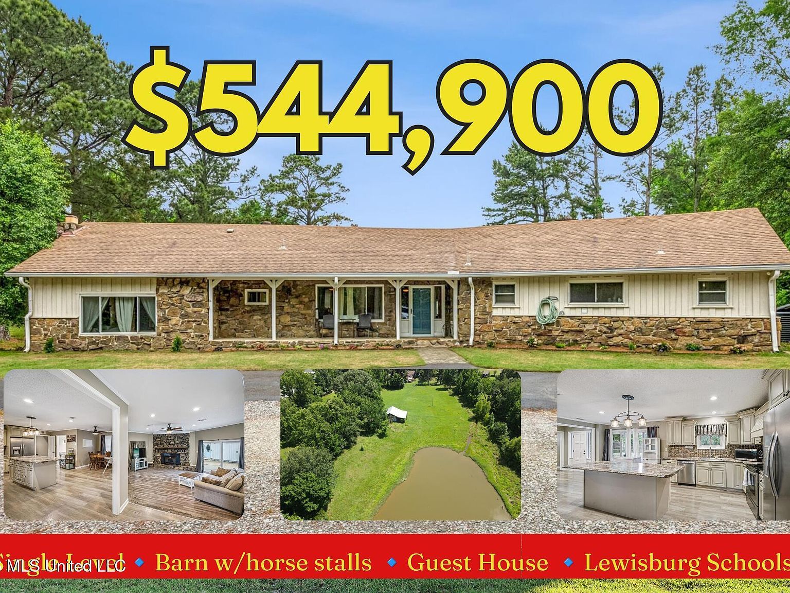 9350 College Rd Olive Branch, MS 38654  | Single Family