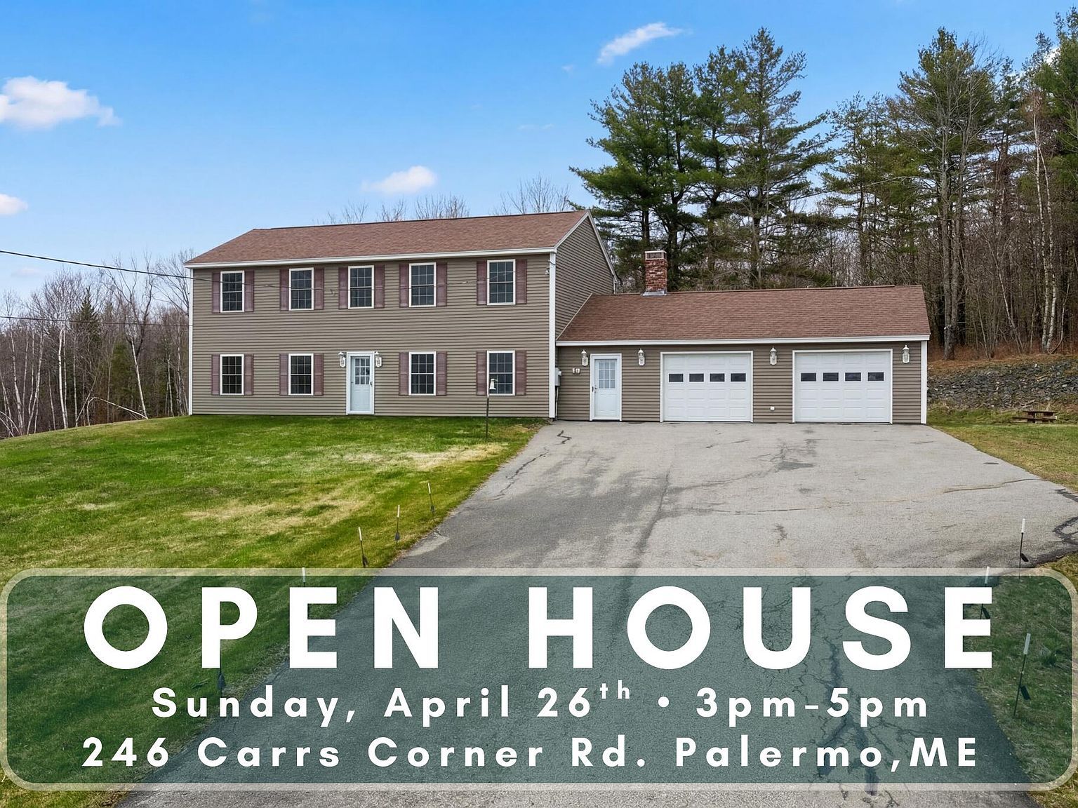 246 Carrs Corner Rd Palermo, ME 04354  | Single Family