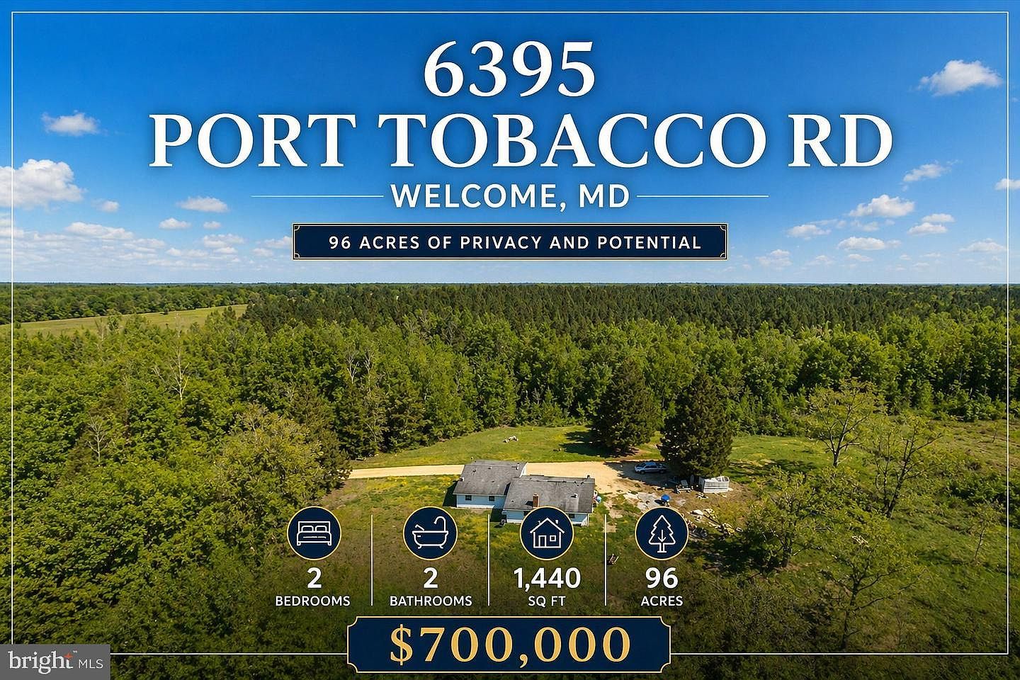 6395 Port Tobacco Rd Welcome, MD 20693  | Single Family