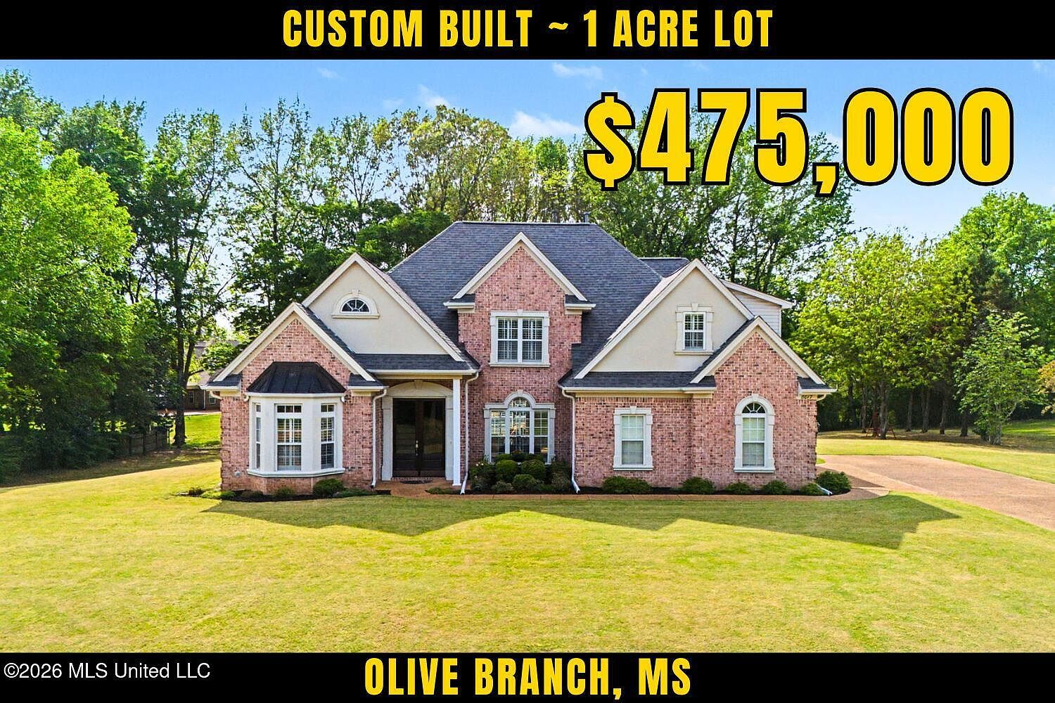 8017 Camptown Ln Olive Branch, MS 38654  | Single Family