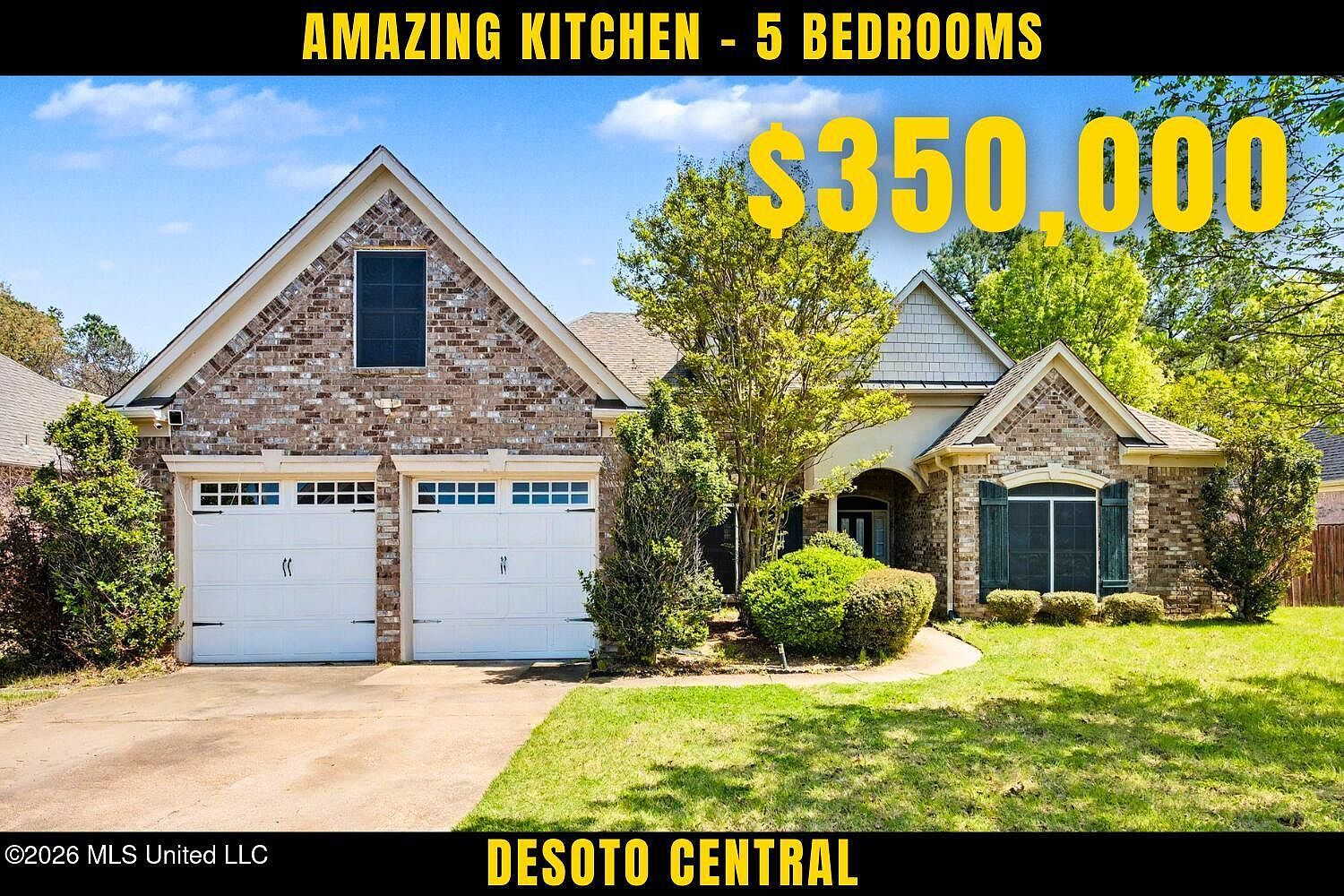 3332 Devonshire Cv N Southaven, MS 38672  | Single Family