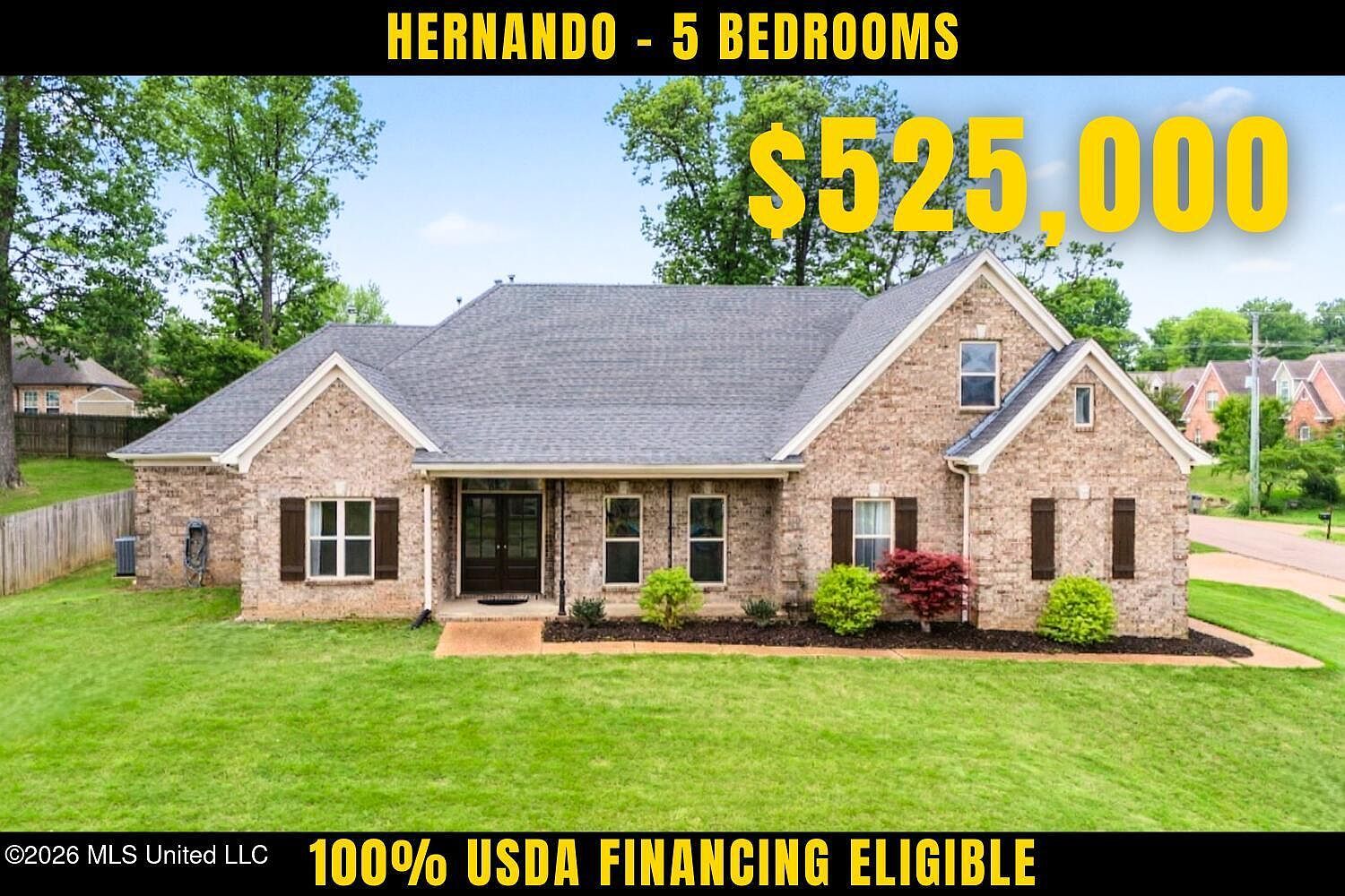 1785 Cashion Cv Hernando, MS 38632  | Single Family