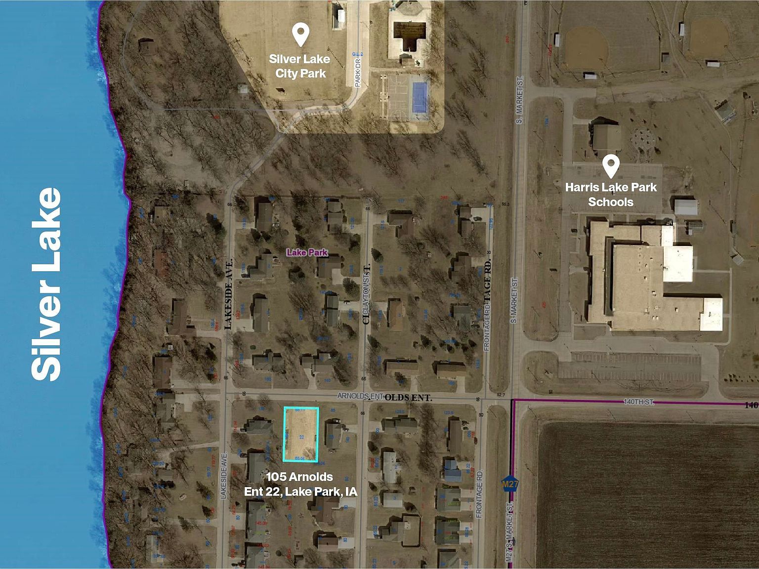 105 Arnolds Ent #22 Lake Park, IA 51347  | Land/Lot