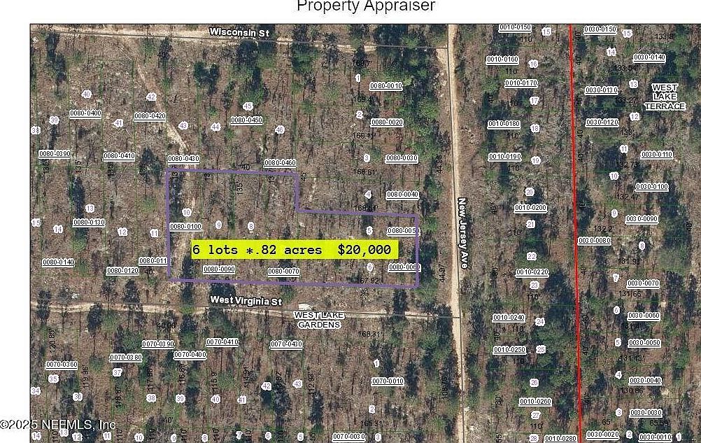 143 New Jersey Ave Hawthorne, FL 32640  | Land/Lot