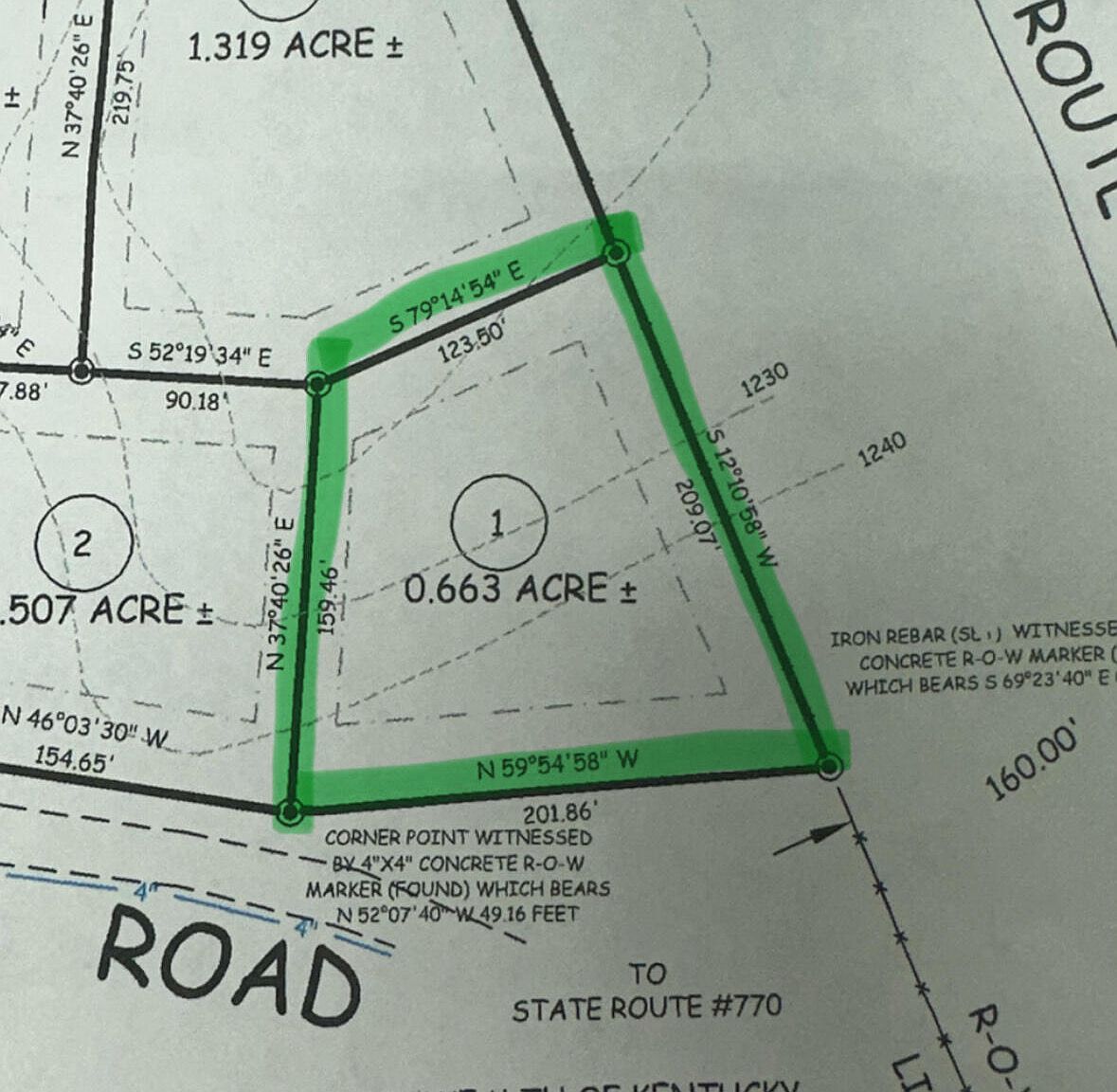 1 Adams Rd Corbin, KY 40701  | Land/Lot