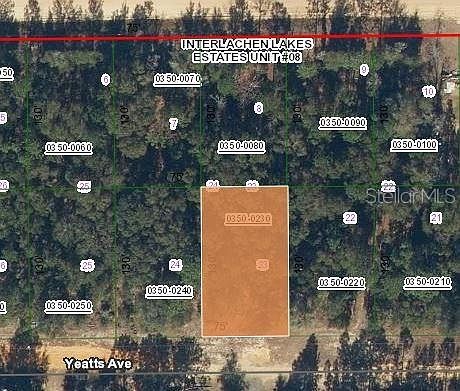 Yeatts Avenue Lot #23 Interlachen, FL 32148 | Land/Lot