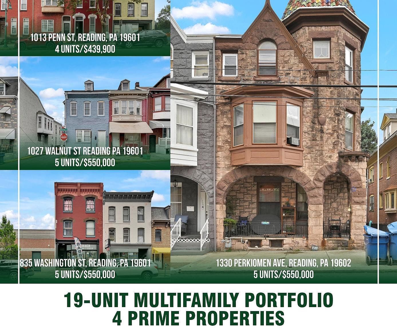 0 Perkiomen Ave Reading, PA 19602  | Multi Family