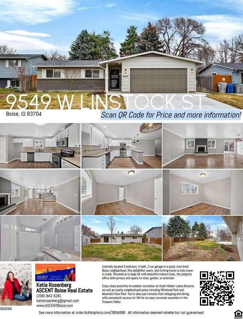 9549 W Linstock St, Boise, ID, USA, 83704  | Single Family
