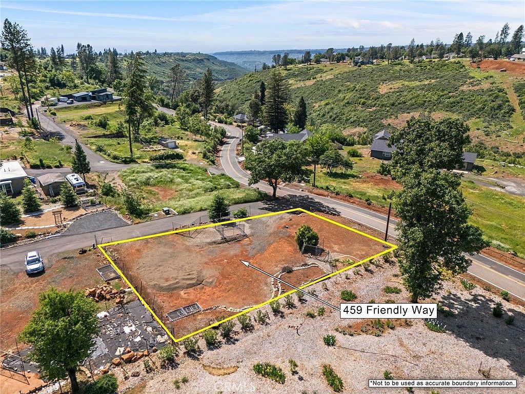 459 Friendly Way Lot 6 Paradise, CA 95969  | Land/Lot