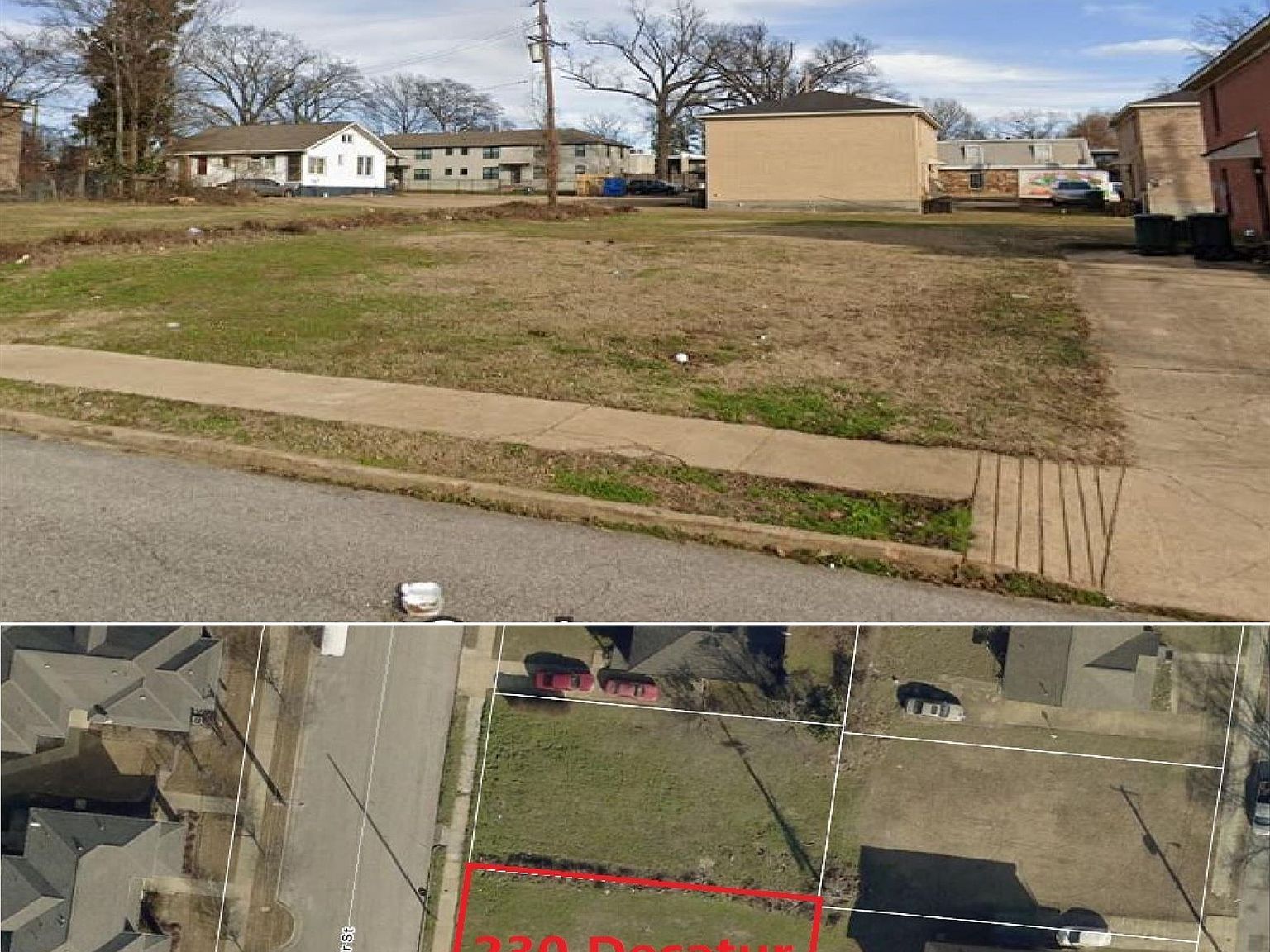 230 Decatur St Memphis, TN 38105  | Land/Lot