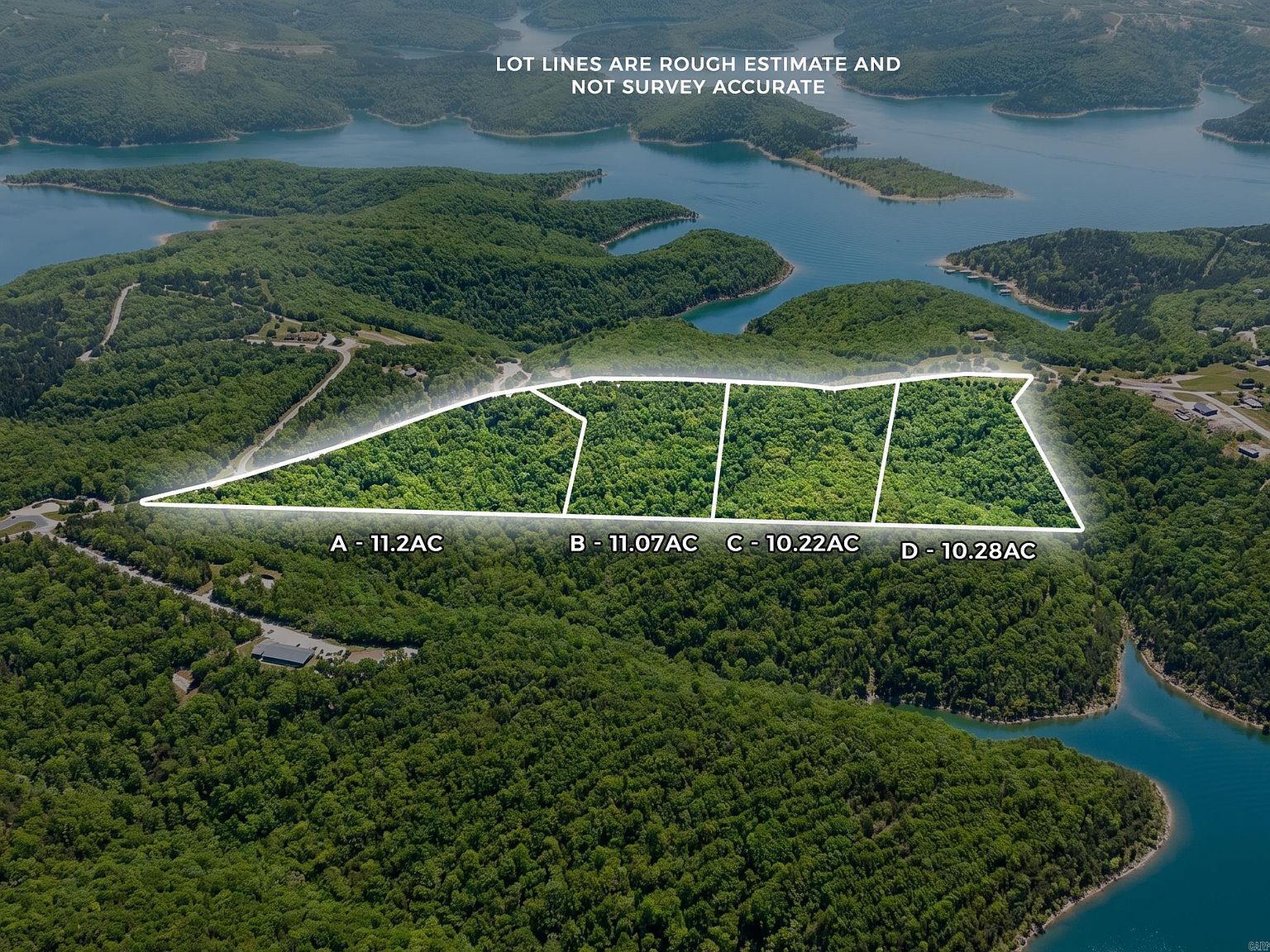 Lots A B C D Rocky Ridge Rd Mountain Home, AR 72653, 72653