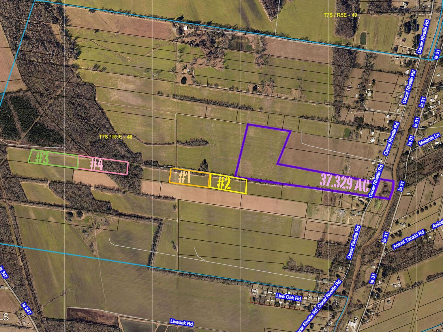 Oscar Rivette Rd Arnaudville, LA 70512, 70512