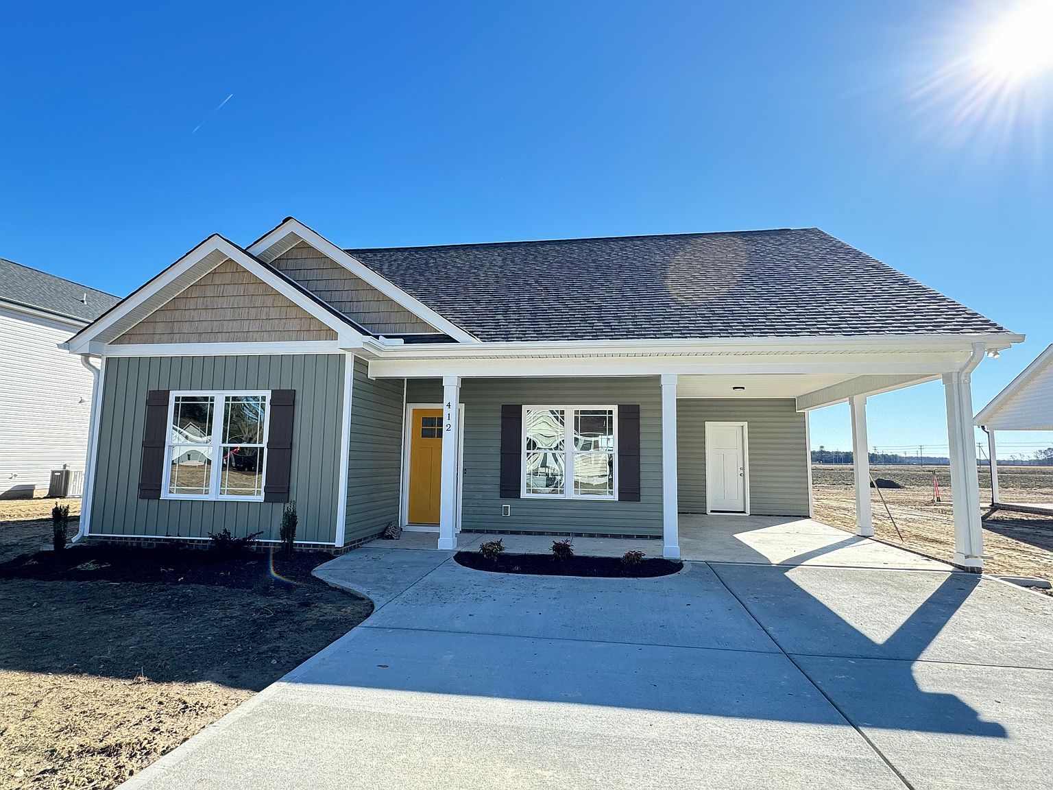 George Carport Plan, The Cottages on the Vance Fremont, NC 27830 - Thumbnail 2