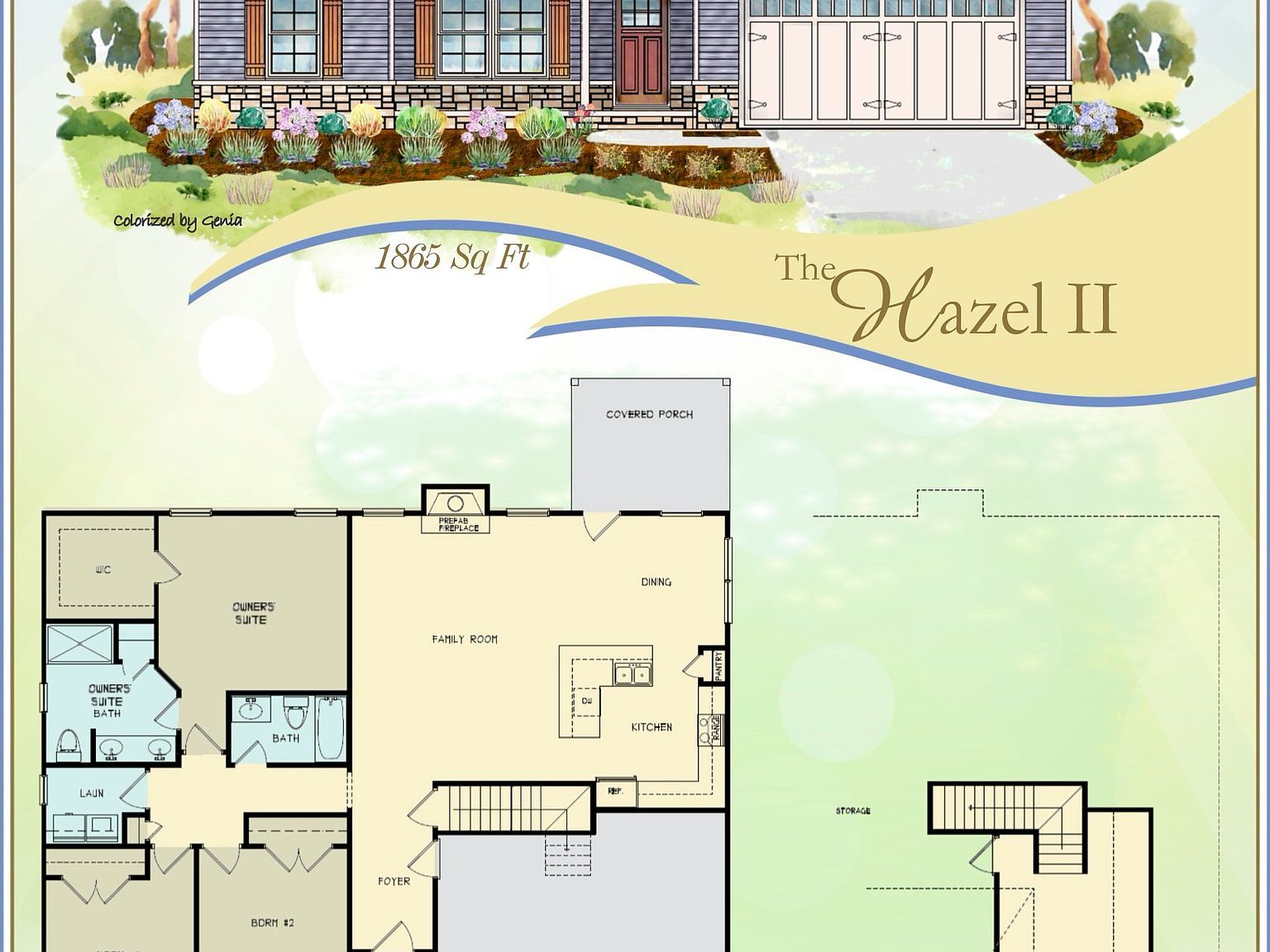 Hazel 2 Plan, Massey Farm Dudley, NC 28333 - Thumbnail 2