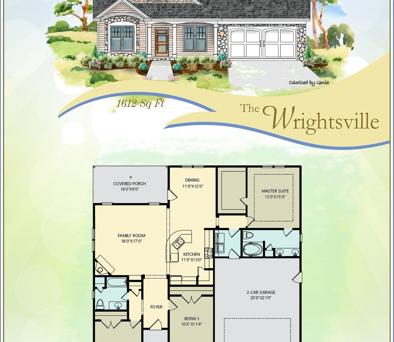 Wrightsville Plan, Creeks Edge Pikeville, NC 27863 - Thumbnail 2