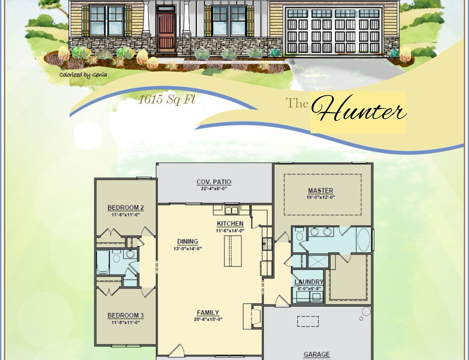 Hunter Plan, Massey Farm Dudley, NC 28333 - Thumbnail 2