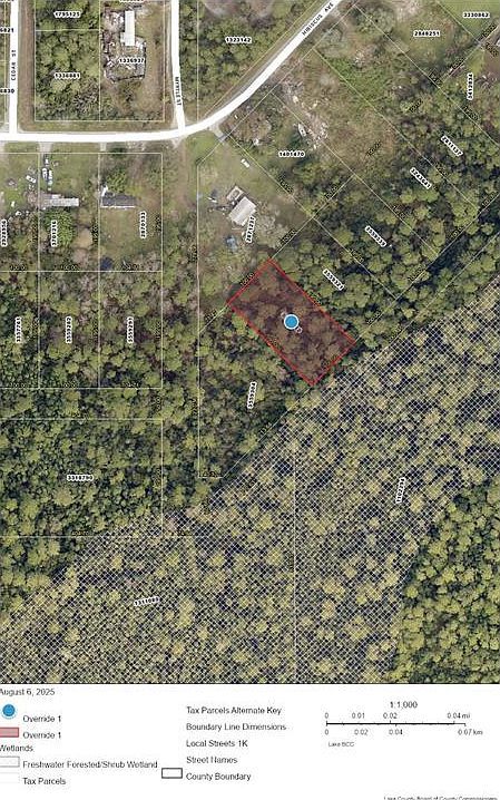 Raccoon St LOT 114, Paisley, FL, 32767 | Land/Lot