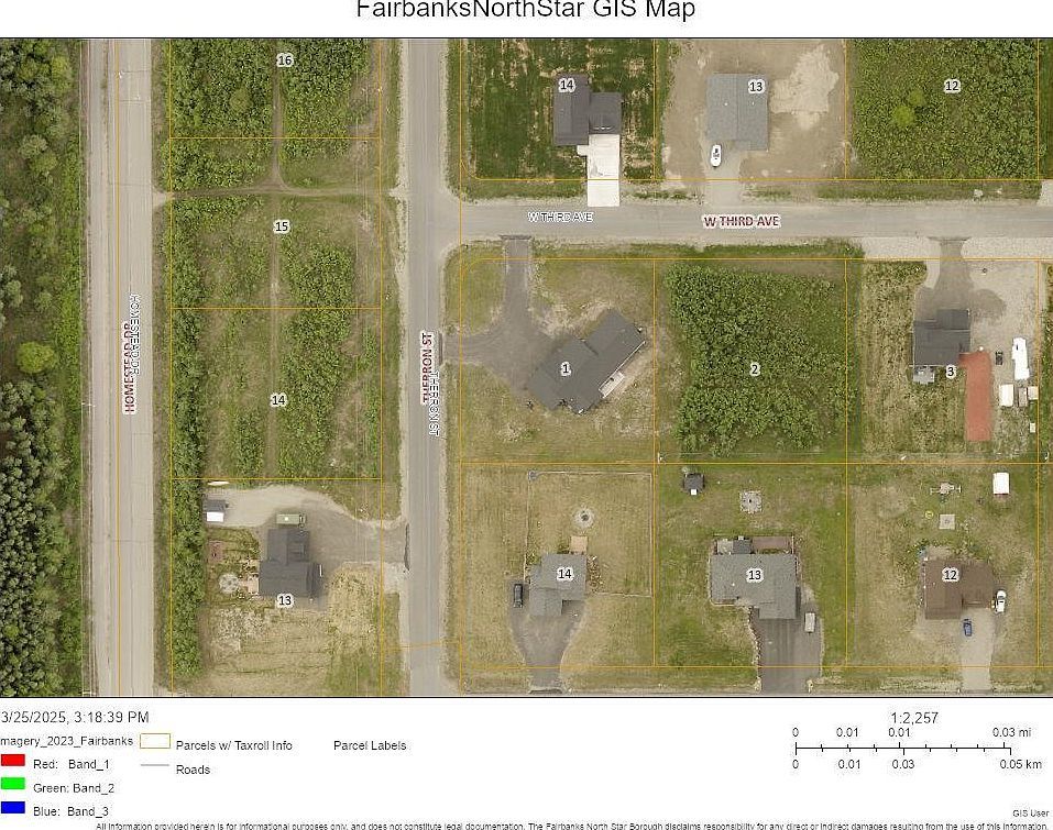 2527 Therron St North Pole, AK 99705  | Land/Lot