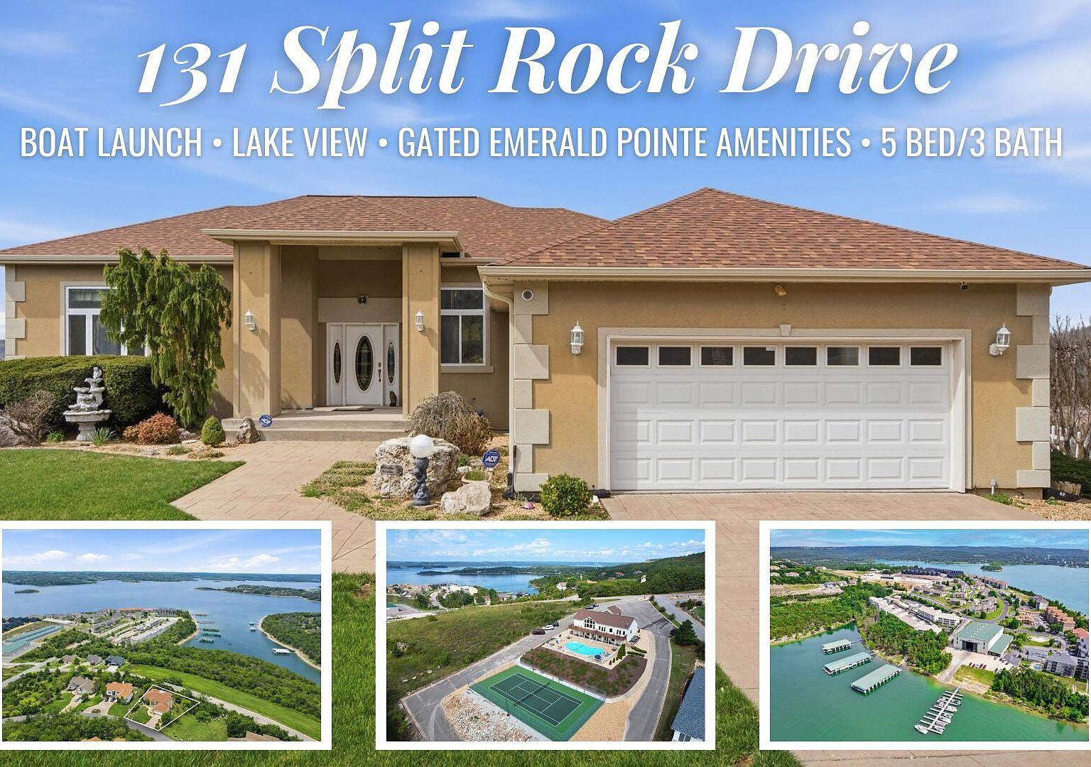 131 Split Rock Dr Hollister, MO 65672  | Single Family