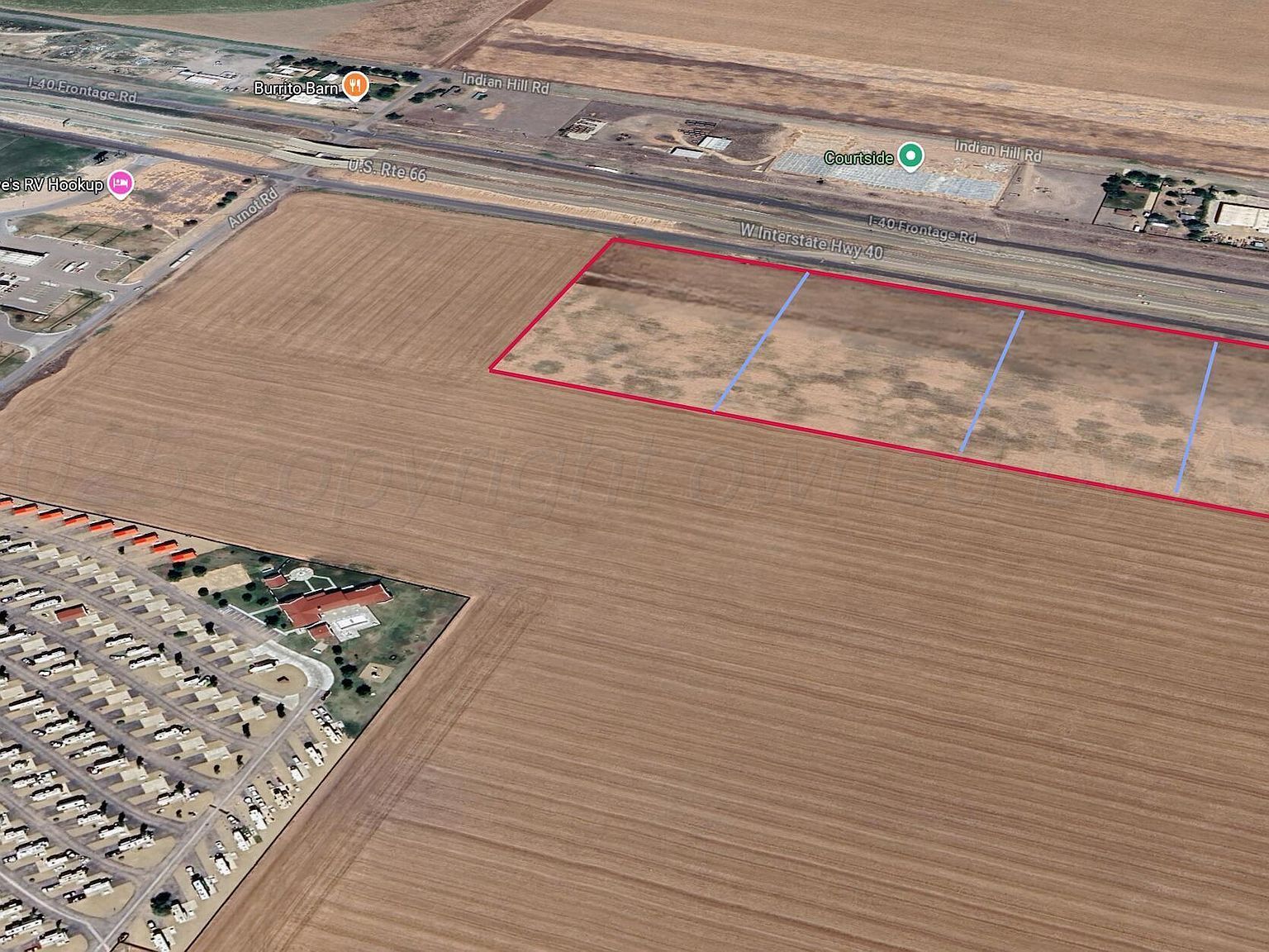 0 W Interstate Highway 40 Amarillo, TX 79124  | Land/Lot