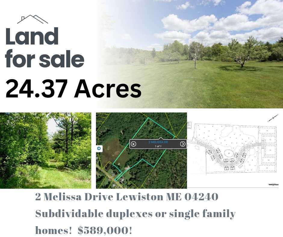 2 Melissa Dr, Lewiston, ME 04240, USA  | Land/Lot