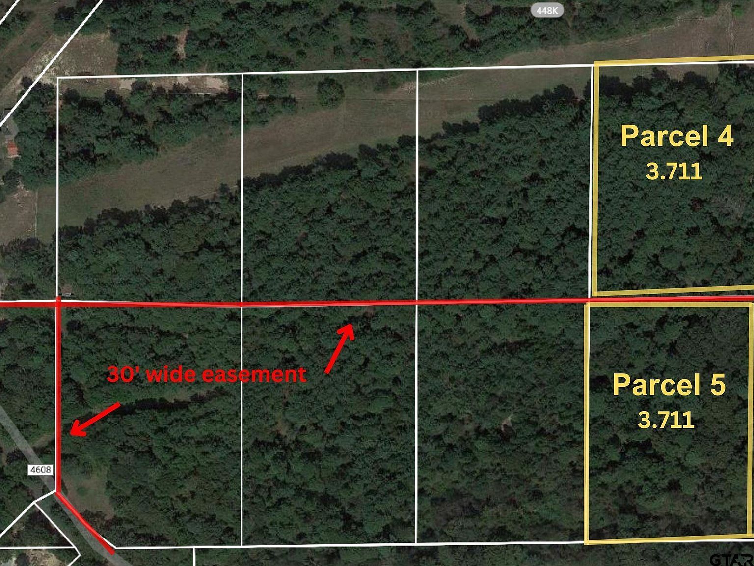 County Road 4609 PARCEL 4 & 5 Troup, TX 75789  | Land/Lot