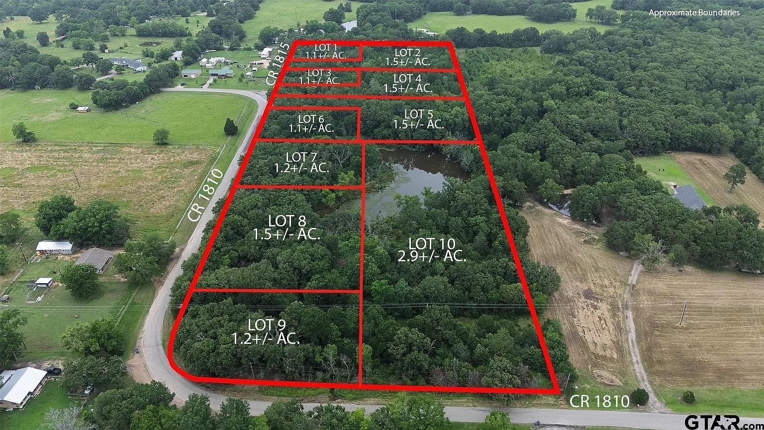 LOT 4 Vz County Road 1810 Grand Saline, TX 75140  | Land/Lot