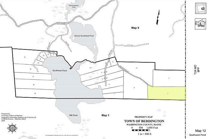 LOT 9 NE Bluff Ln Cherryfield, ME 04622  | Land/Lot